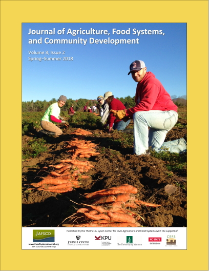 Cover of spring-summer issue with carrot gleaners