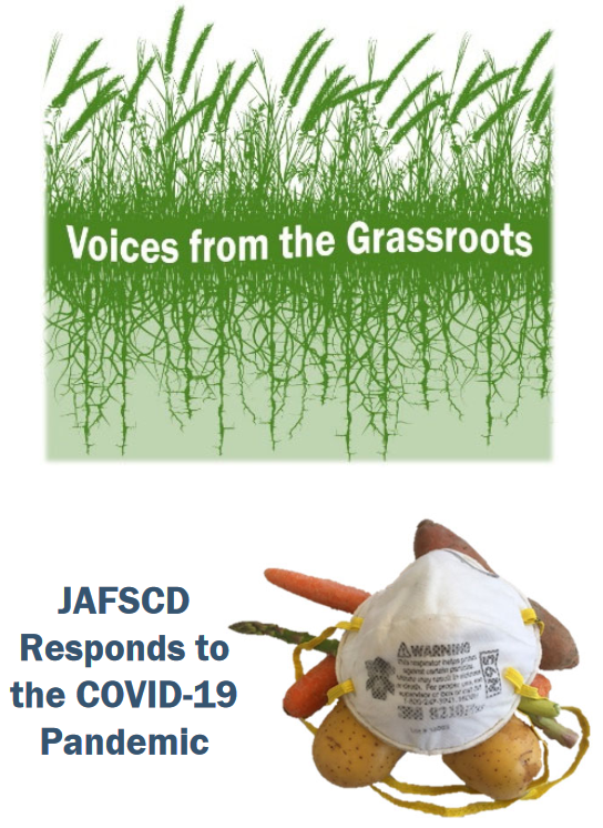 Logo for Voices from the Grassroots and JAFSCD Responds to the COVID-19 Pandemic